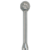 Diamond Bur Round FG Coarse Size# 023 - 801L-023C-FG