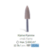 4215180506802 - MANDREL FELT CONE MOUNTED ON STRAIGHT HP,
12 /PKG