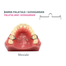 4215150049300 - GOSHGARIAN PALATAL BARS ASSORTMENT WITH INVERTED LOOP
0.9/52 MM