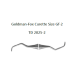 4215280800405 -  GOLDMAN-FOX CURETTE SIZE GF-2, LARGE SIZE DIAMETER AND SPECIAL ROUND STAINLESS STEEL HOLLOW HANDLE PROVIDE A STRESS FREE GRIP, GRADE 440 SERIES STAINLESS STEEL (HIGH CARBON CONTENT AND A CERTAIN PERCENTAGE OF CHROMIUM) TRIPLE TEMPERED FOR