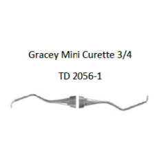 4215163602002 -  GRACEY MINI CURETTE 3/4 AND SPECIAL ROUND STAINLESS STEEL HOLLOW HANDLE PROVIDE A STRESS FREE GRIP, GRADE 440 SERIES STAINLESS STEEL (HIGH CARB ON CONTENT AND A CERTAIN PERCENTAGE OF CHROMIUM) TRIPLE TEMPERED FOR GREATER RIGIDITY, SATIN F