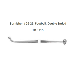 4215161300304 -  BURNISHER, FOOTBALL, DOUBLE ENDED